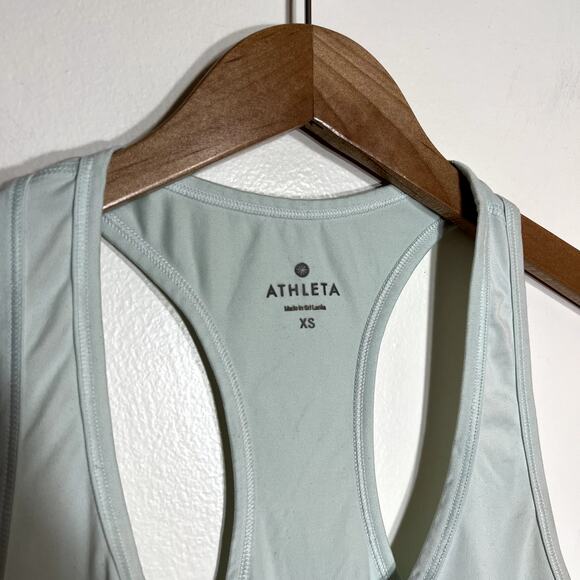 Athleta Light Green Workout Tank LAST CALL - Picture 2 of 4